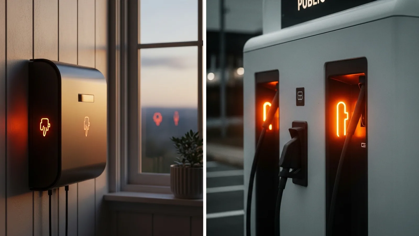Ladekosten: zu Hause vs. öffentlich laden